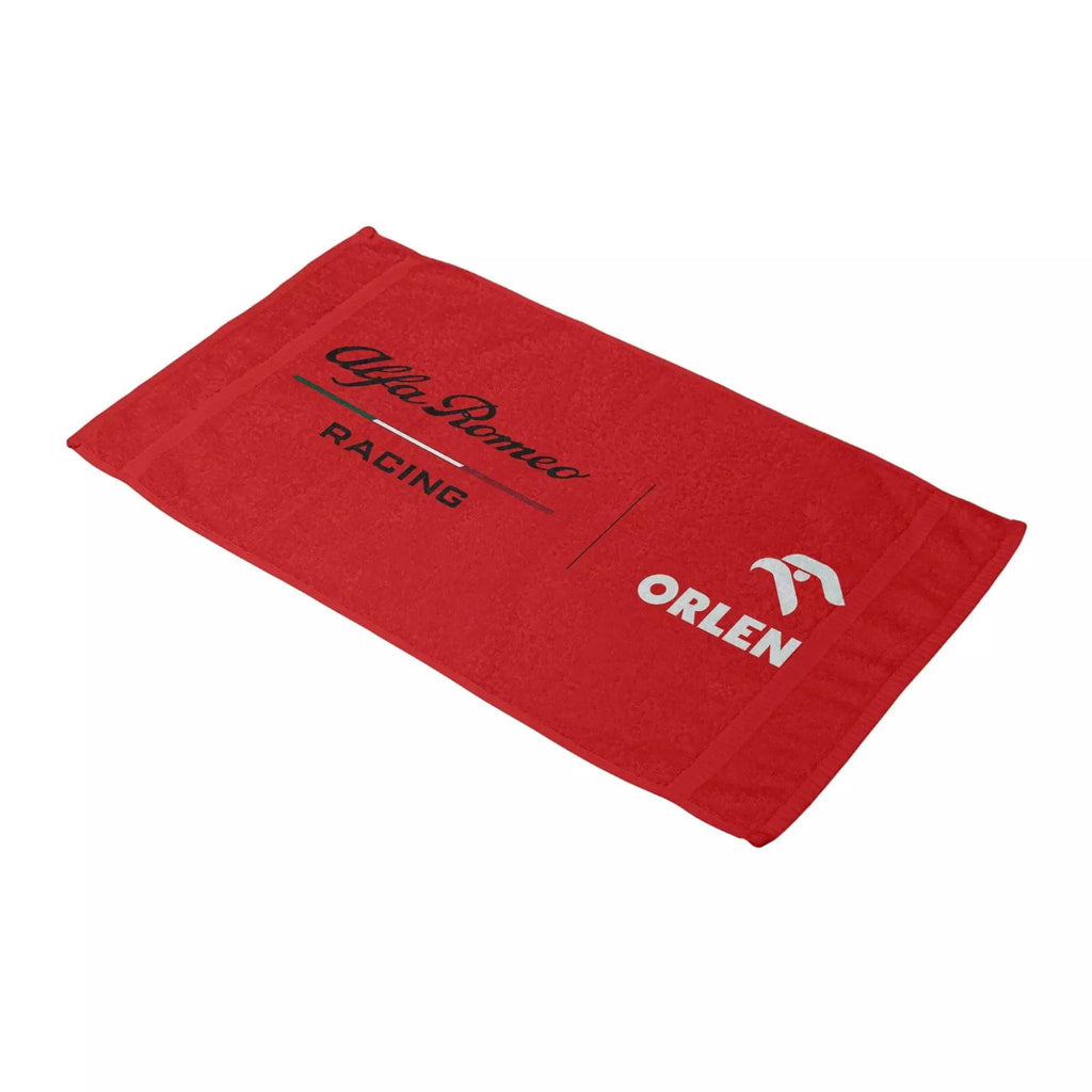 Alfa Romeo Microfabric Towel | Official Team Merchandise - Speedxcrafts