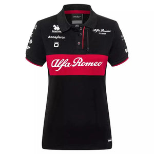 Alfa Romeo Women's Polo Shirt - Official Team Merchandise - Speedxcrafts