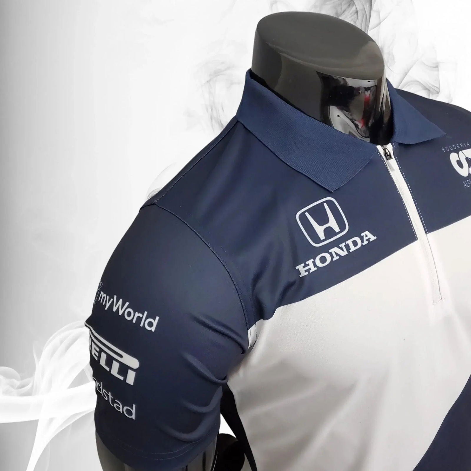 Alphatauri Honda Formula One Polo Shirt - Speedxcrafts