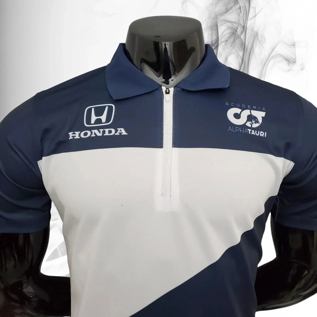 Alphatauri Honda Formula One Polo Shirt - Speedxcrafts