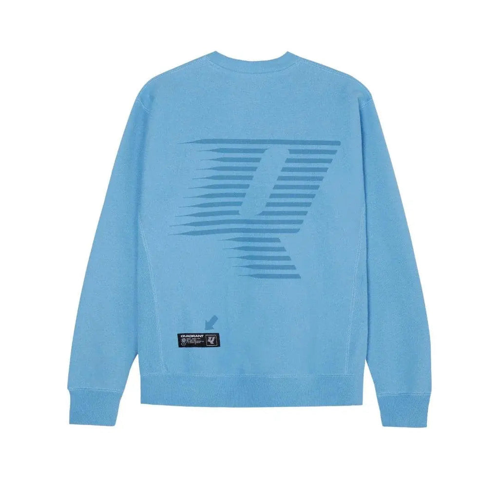 Aquatic Blue Speedco Crew Neck - Comfortable Casual Wear - Speedxcrafts