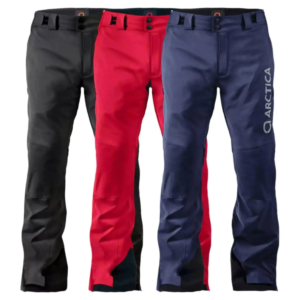 Arctica Men's Speedster Side Zip Ski Pants - Durable Winter Gear - Speedxcrafts