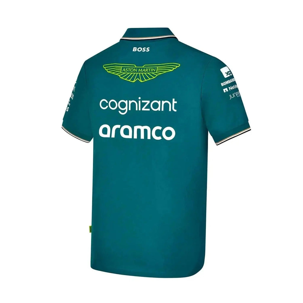 Aston Martin F1 2023 Official Team Polo - Speedxcrafts