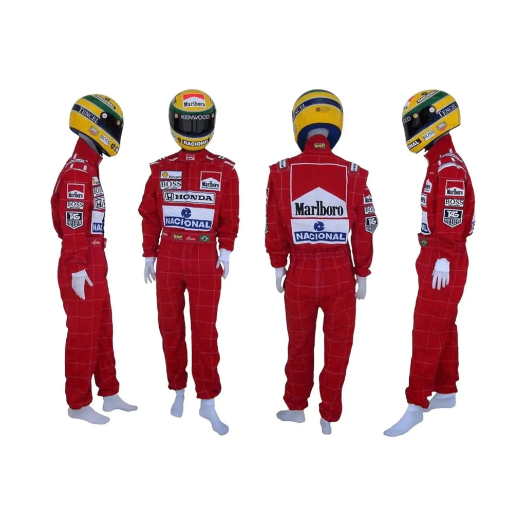 Ayrton Senna 1991 United States GP Race Suit - Speedxcrafts