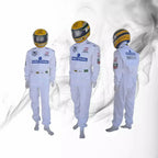 Ayrton Senna 1993 PARIS BERCY Replica Racing Suit - Speedxcrafts