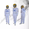 Ayrton Senna 1993 PARIS BERCY Replica Racing Suit - Speedxcrafts