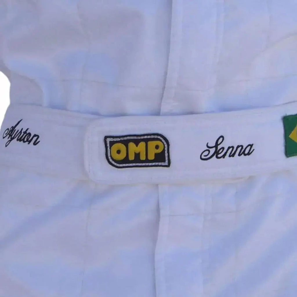 Ayrton Senna 1993 PARIS BERCY Replica Racing Suit - Speedxcrafts
