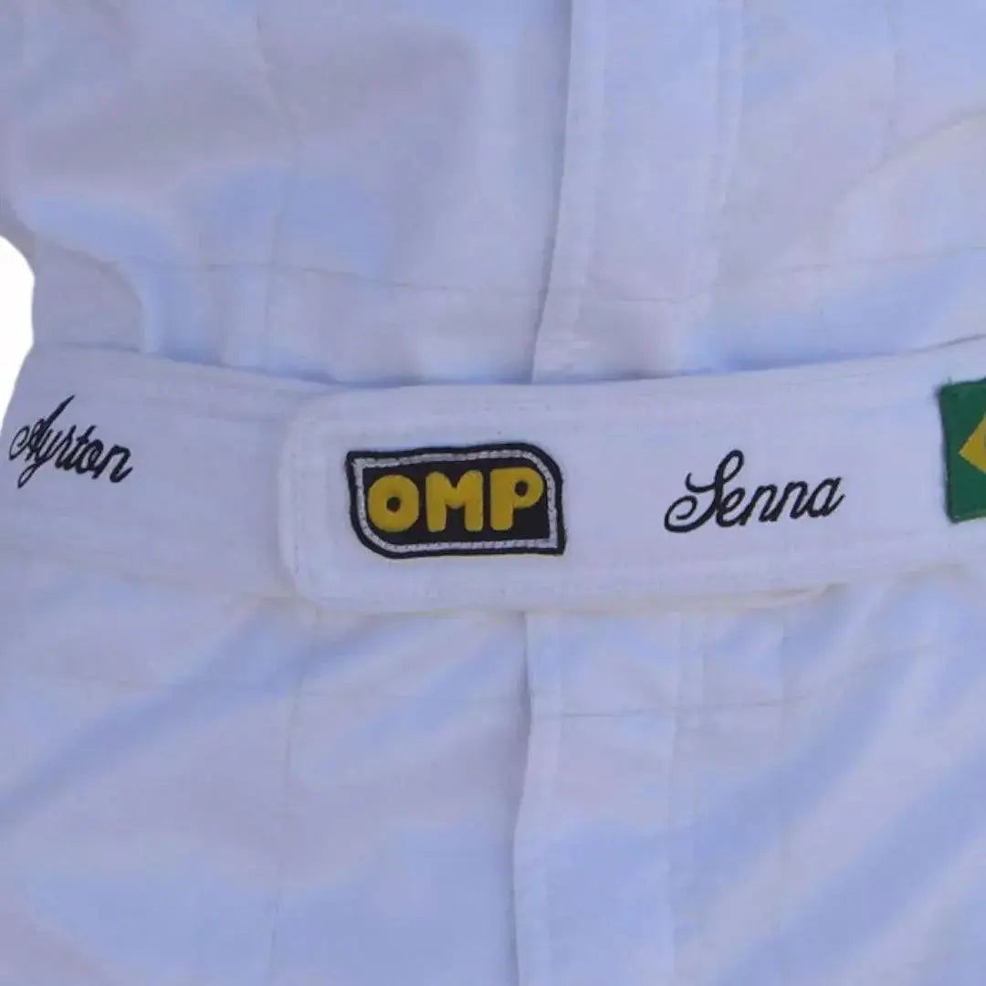 Ayrton Senna 1993 PARIS BERCY Replica Racing Suit - Speedxcrafts