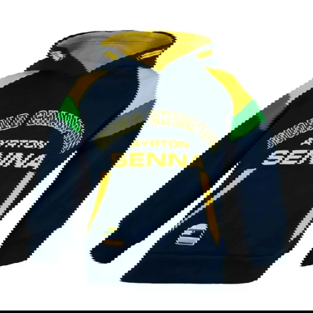 Ayrton Senna Hoodie Racing Kids - Speedxcrafts
