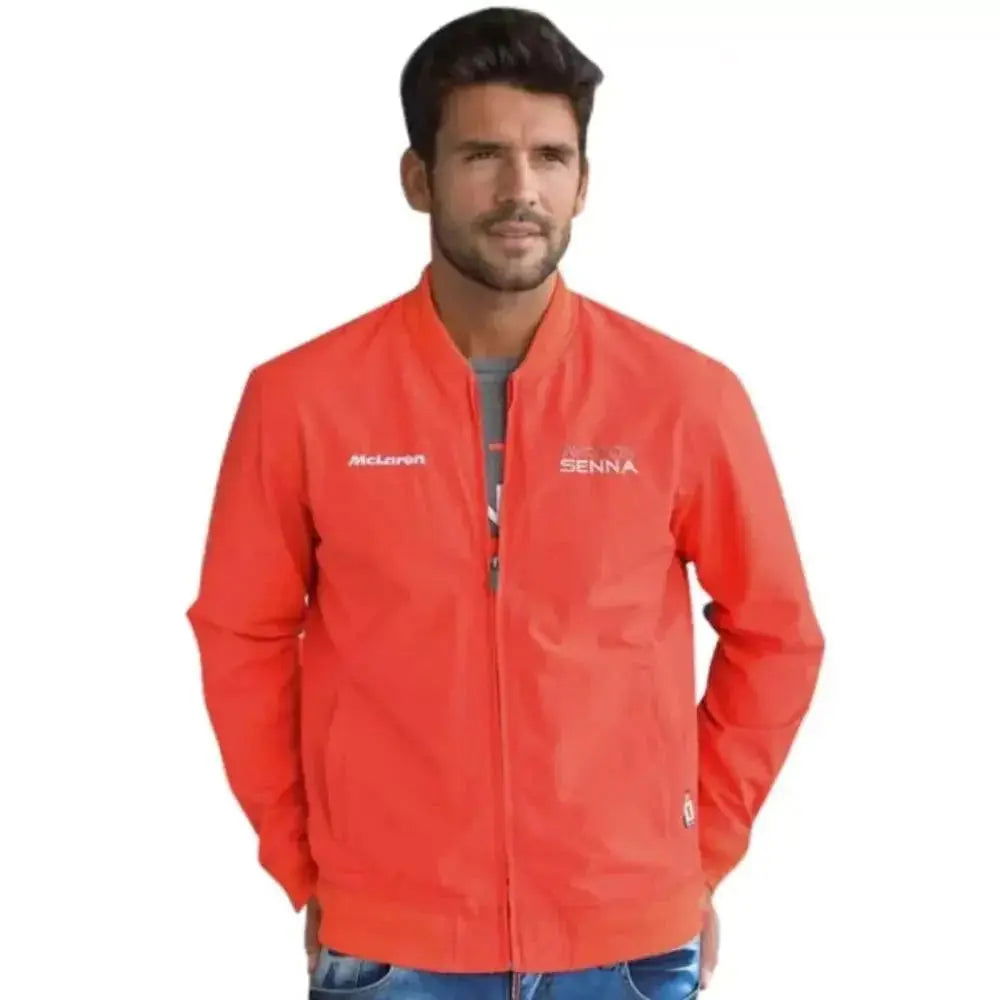 Ayrton Senna Jacket 3 Times World Champion - Speedxcrafts