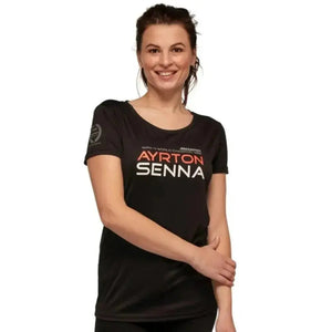 Ayrton Senna Ladies T-Shirt McLaren World Champion 1988 - Speedxcrafts