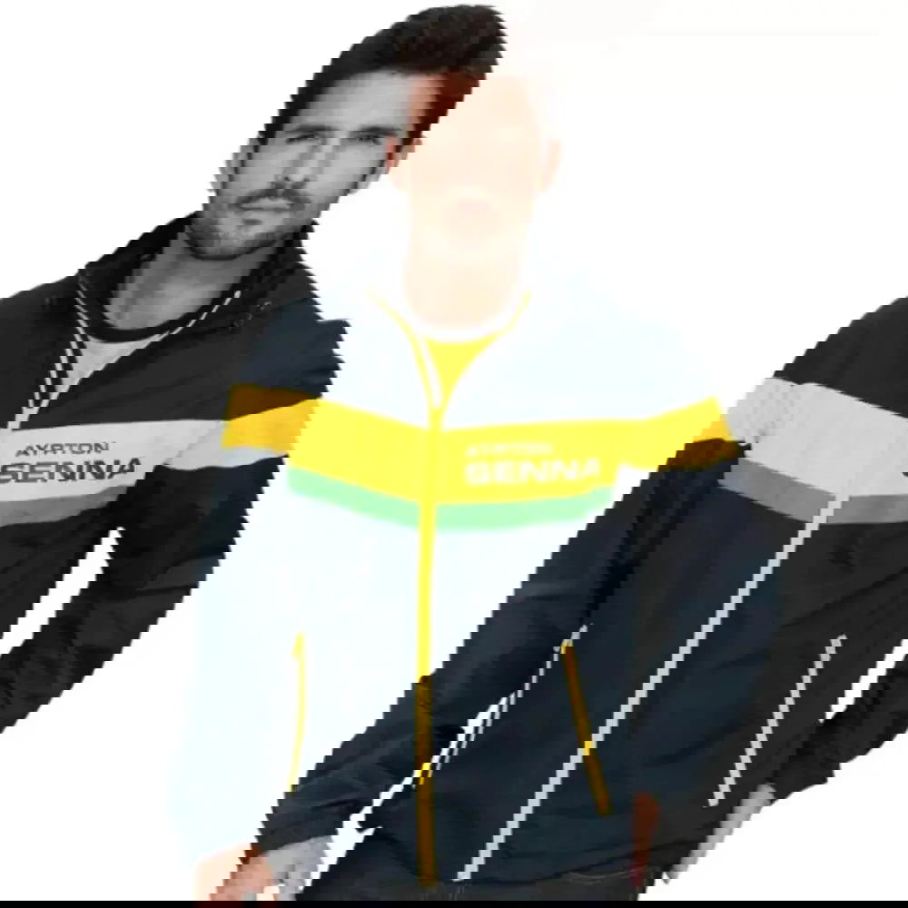 Ayrton Senna Windbreaker Jacket Racing - Speedxcrafts