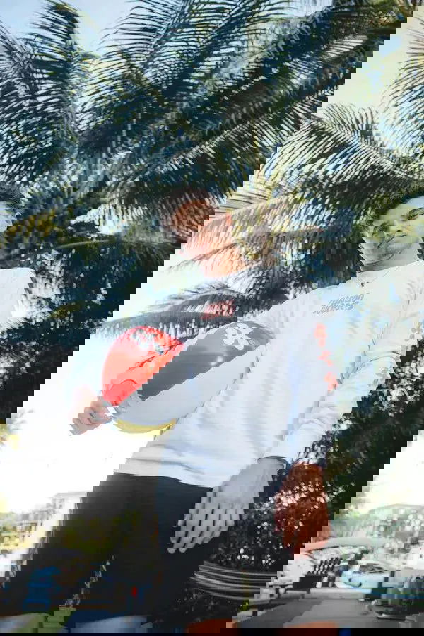 BEACHBALL LONG SLEEVE TEE - Speedxcrafts