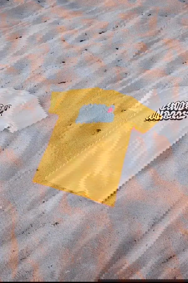 BEACHBALL YELLOW TEE - Speedxcrafts