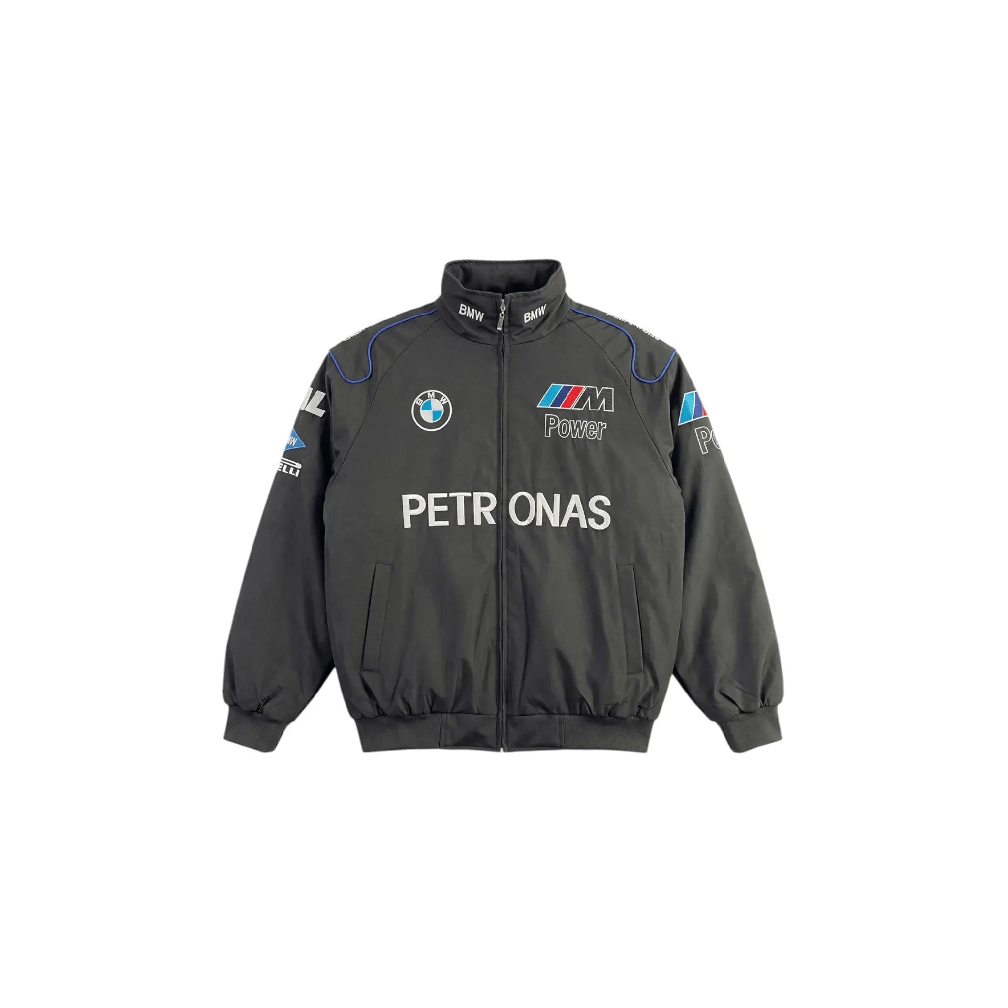 BMW F1 Vintage Racing Jacket - Black Edition