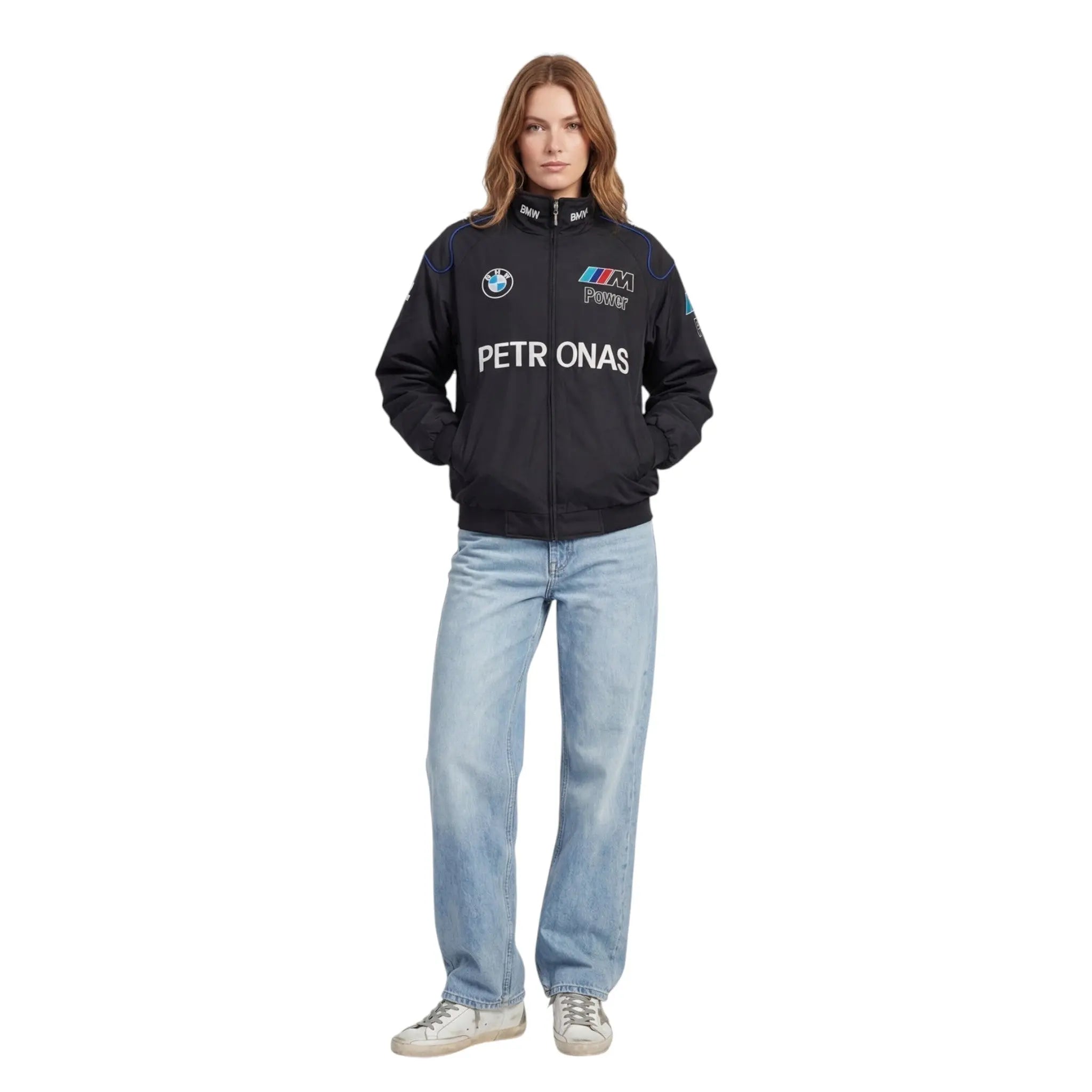 BMW F1 Vintage Racing Jacket - Black Edition