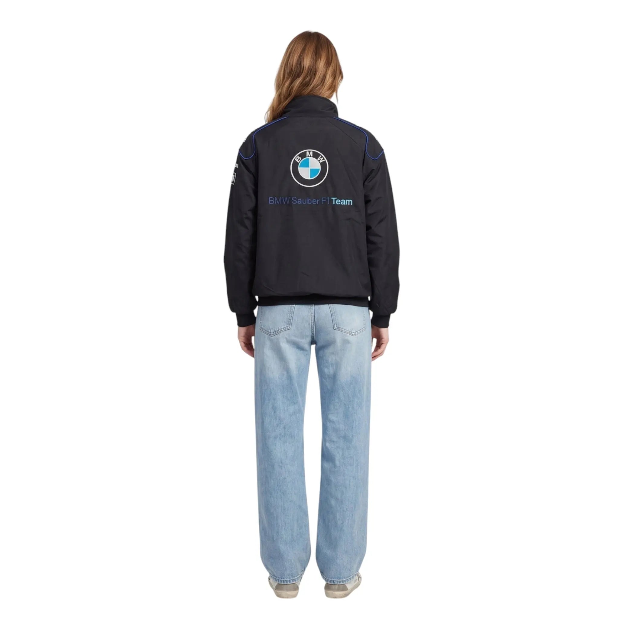 BMW F1 Vintage Racing Jacket - Black Edition