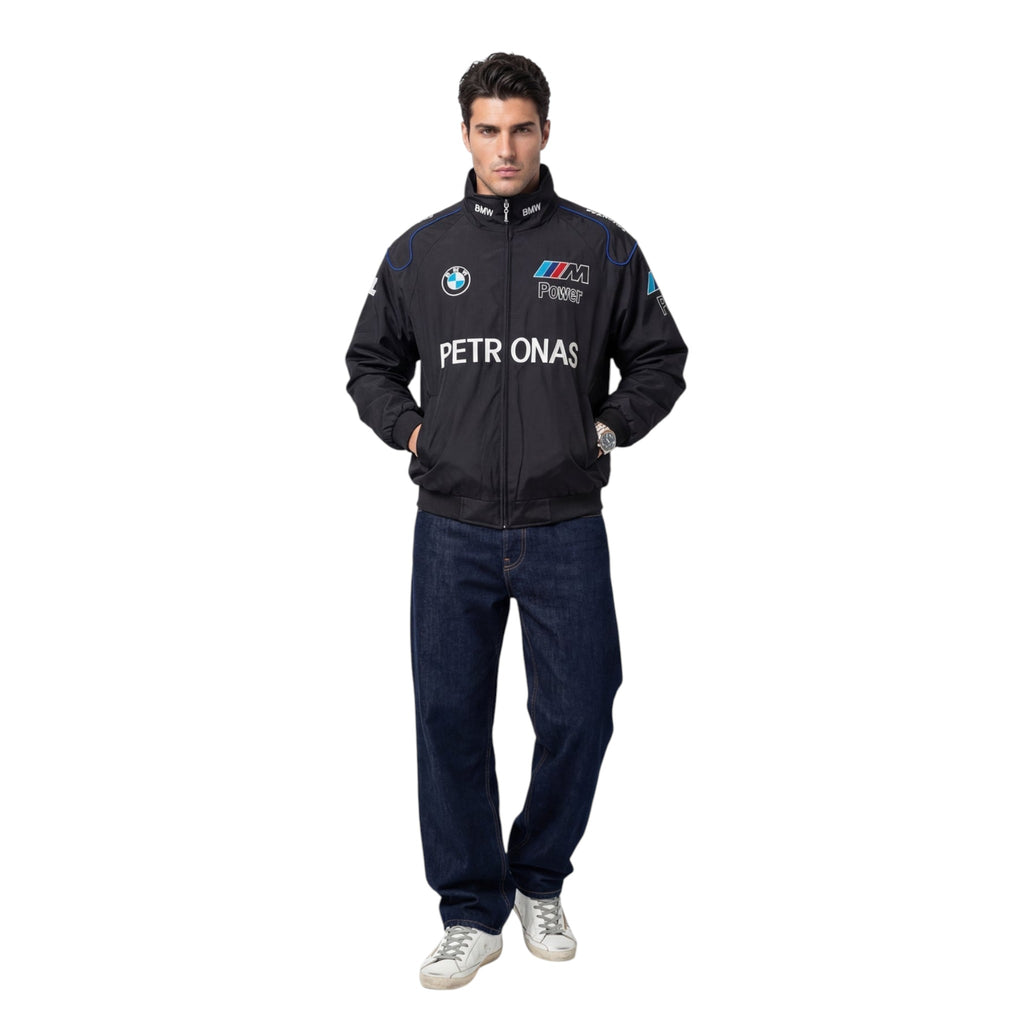 BMW F1 Vintage Racing Jacket - Black Edition