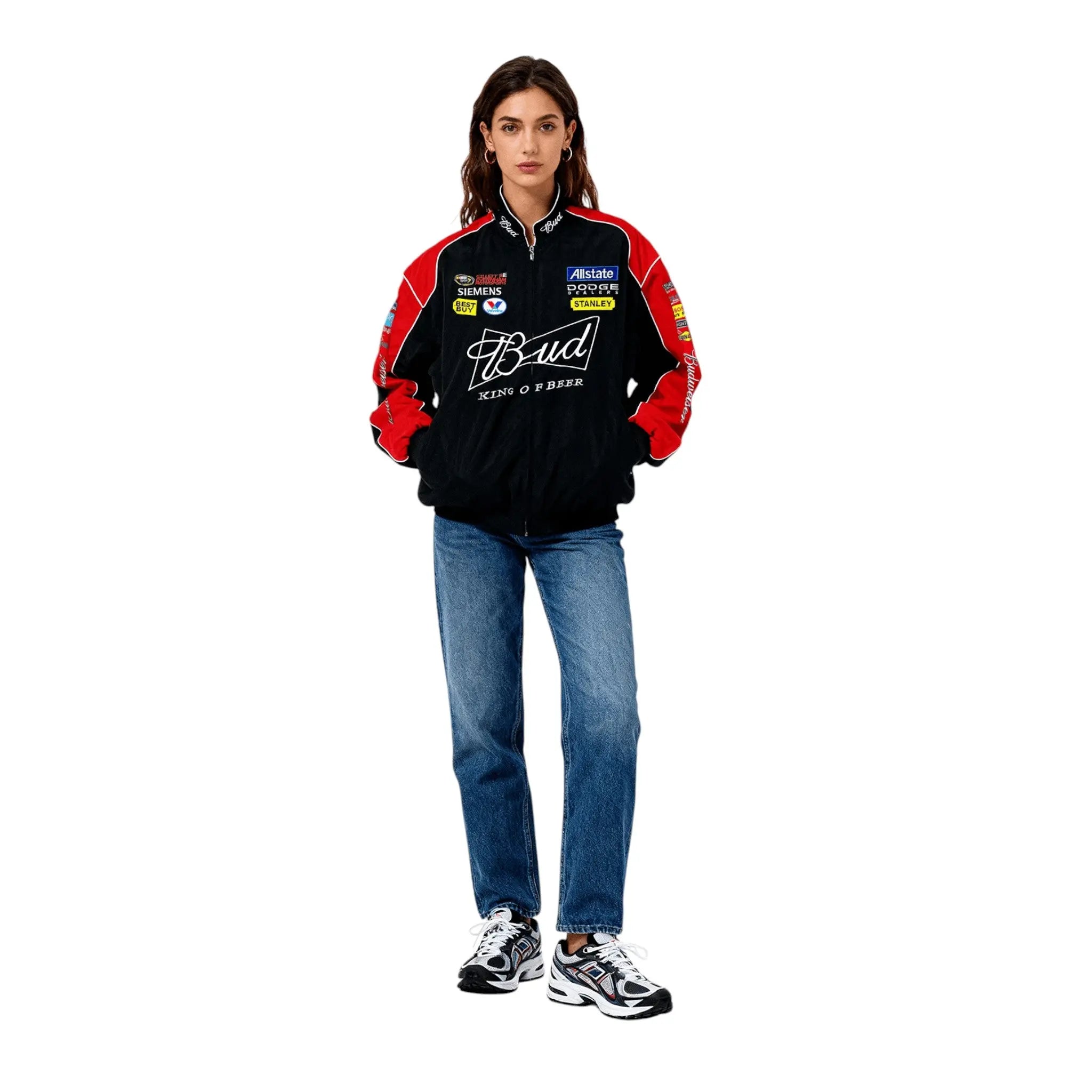 Budweiser Racing Vintage Jacket - Black Edition