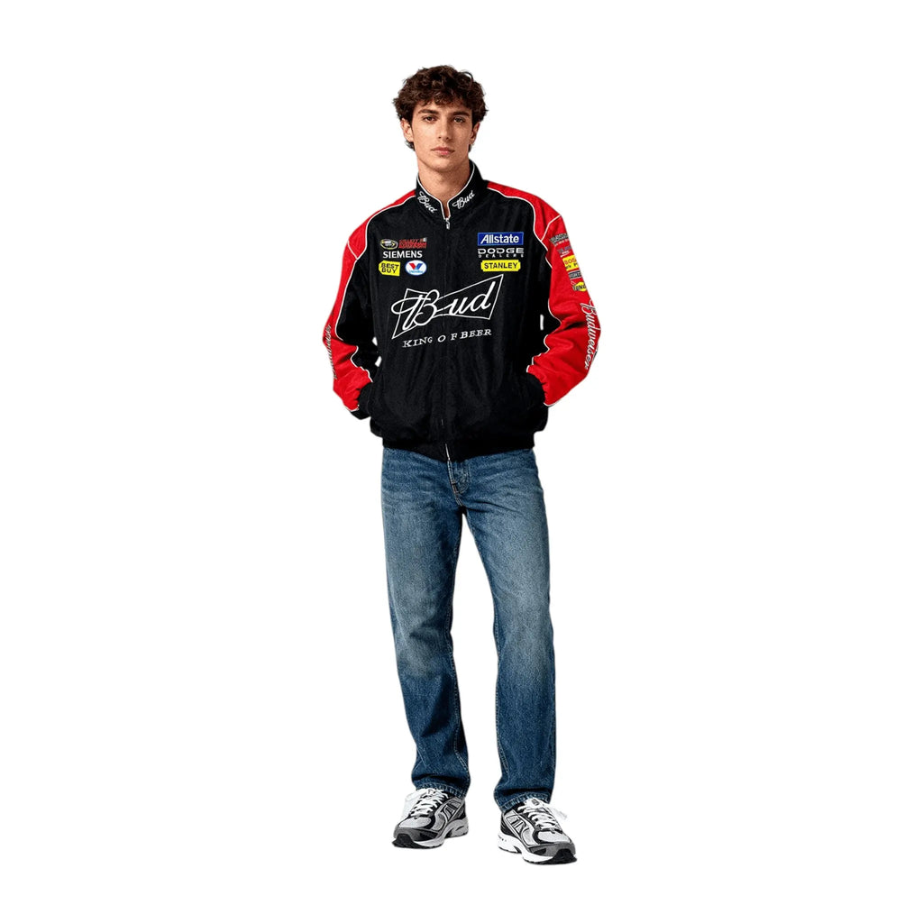 Budweiser Racing Vintage Jacket - Black Edition