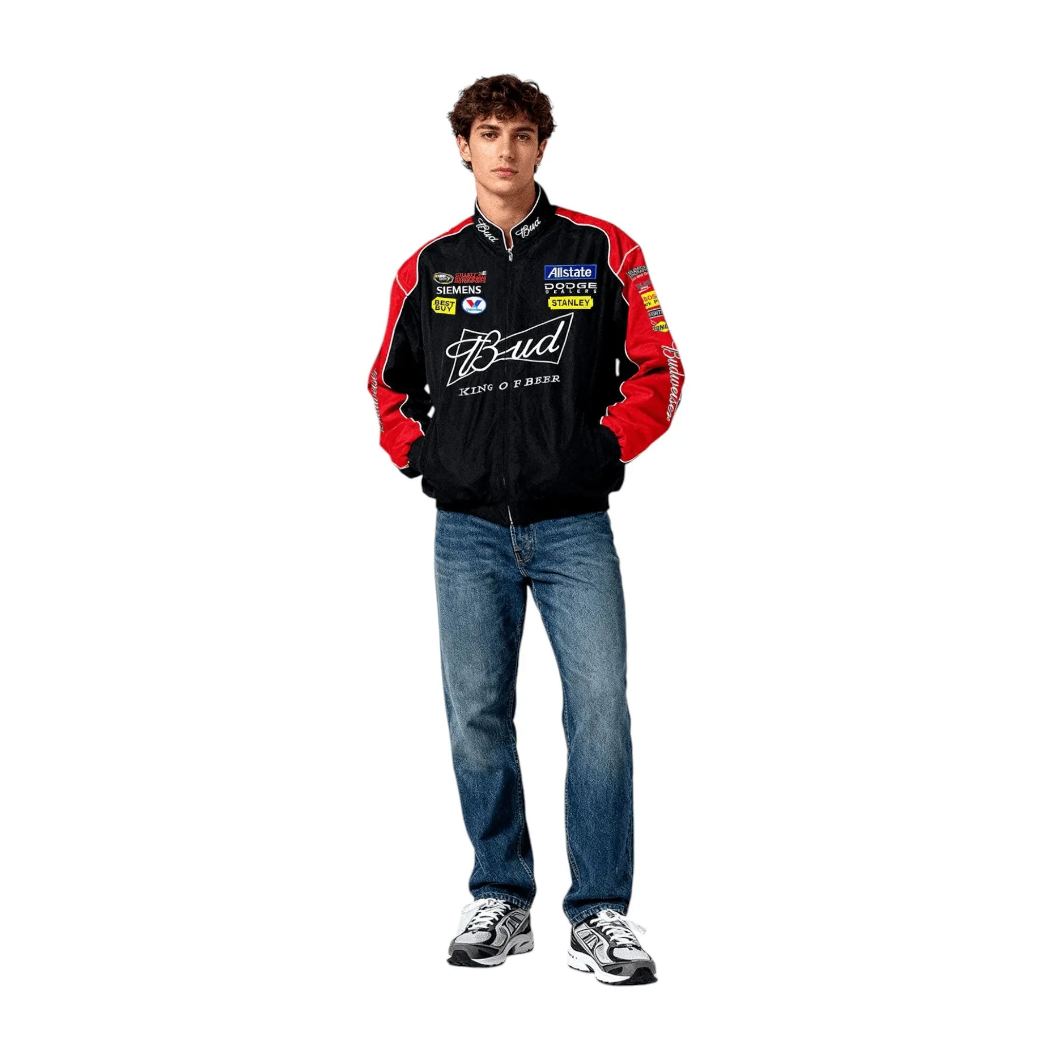 Budweiser Racing Vintage Jacket - Black Edition