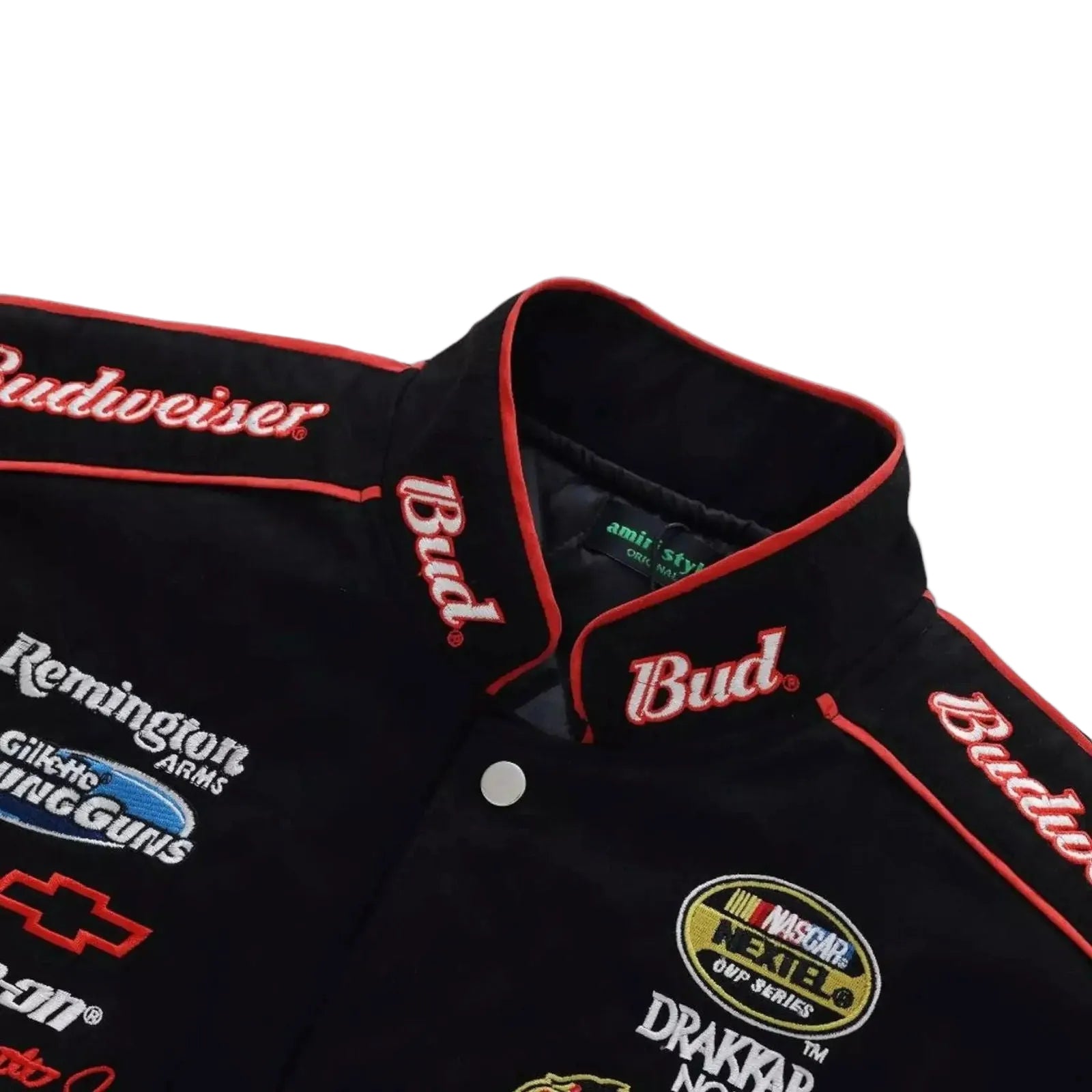 Budweiser F1 Racing Embroidered Jacket - Speedxcrafts