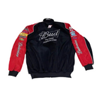 Budweiser F1 Racing Embroidered Retro Limited Edition Jacket - Speedxcrafts