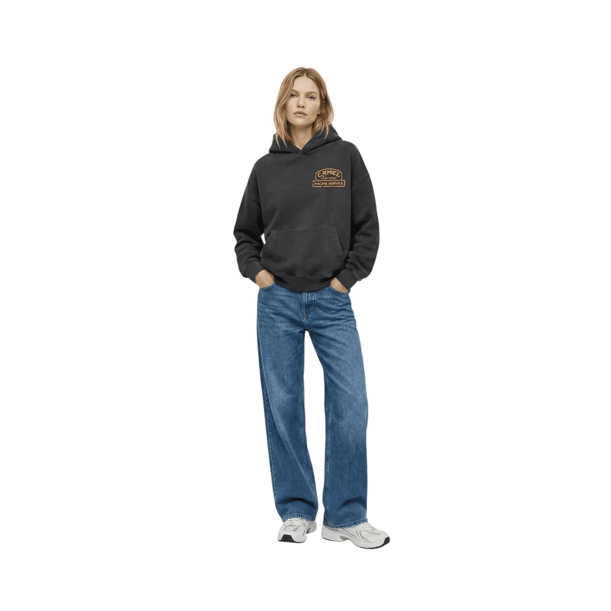 Camel Racing Oversized Hoodie – Vintage Motorsport Style Speedx Crafts