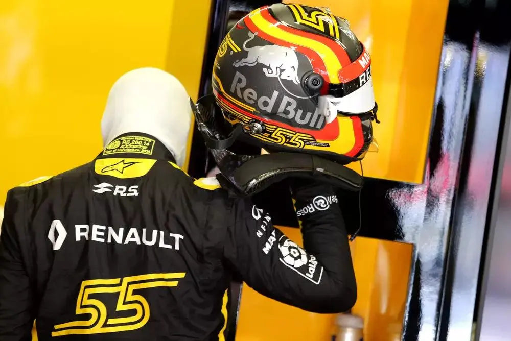 Carlos Sainz 2018 Renault F1 Racing Suit Brazilian Grand Prix - Speedxcrafts