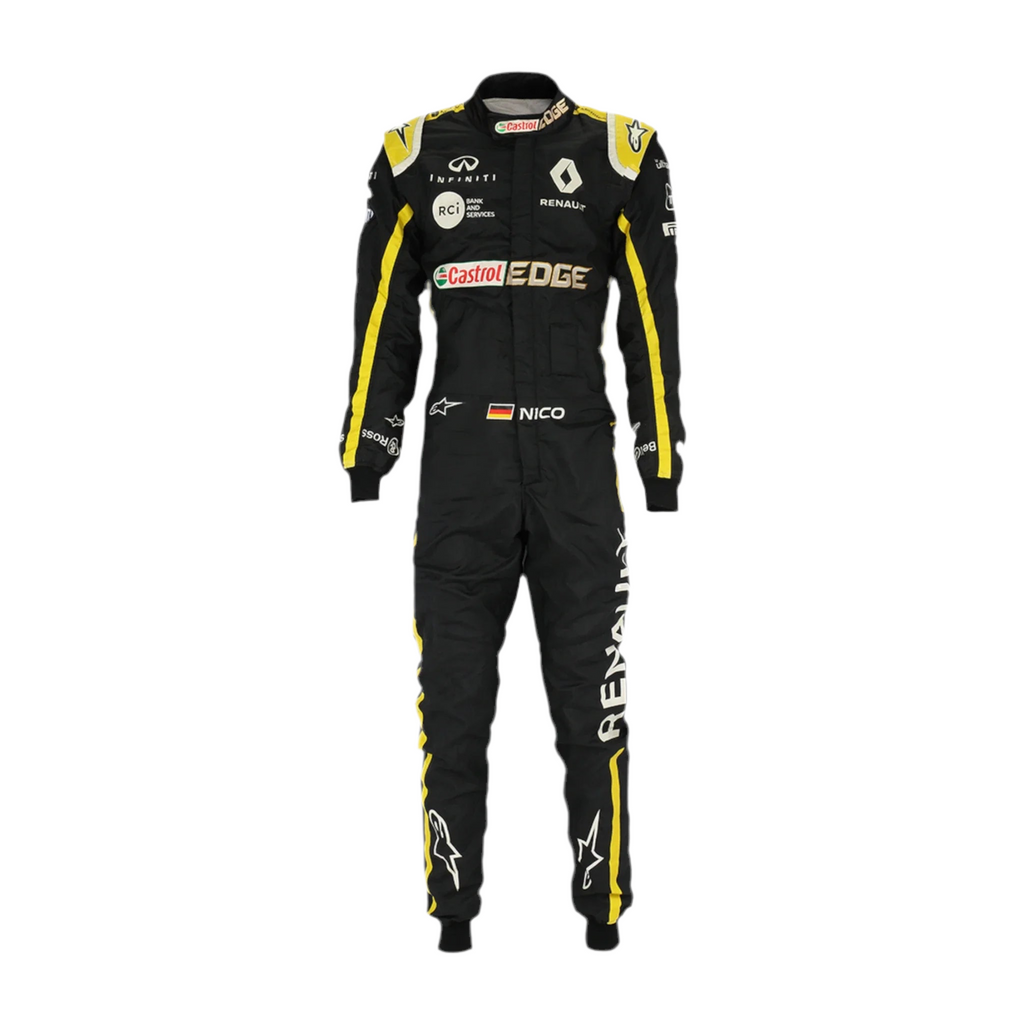 Carlos Sainz 2018 Renault F1 Racing Suit Brazilian Grand Prix - Speedxcrafts