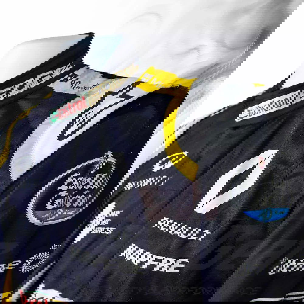 Carlos Sainz 2018 Renault F1 Racing Suit Brazilian Grand Prix - Speedxcrafts