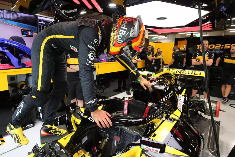 Carlos Sainz 2018 Renault F1 Racing Suit Brazilian Grand Prix - Speedxcrafts