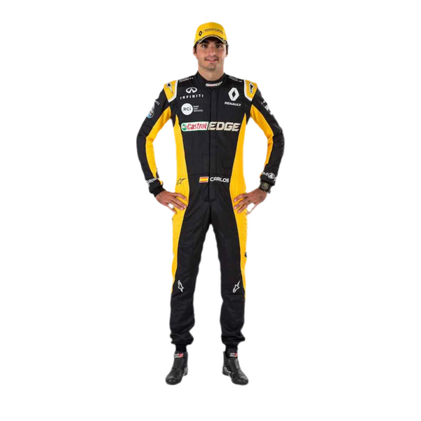 Carlos Sainz Renault 2017 F1 Race Suit USA GP - Speedxcrafts