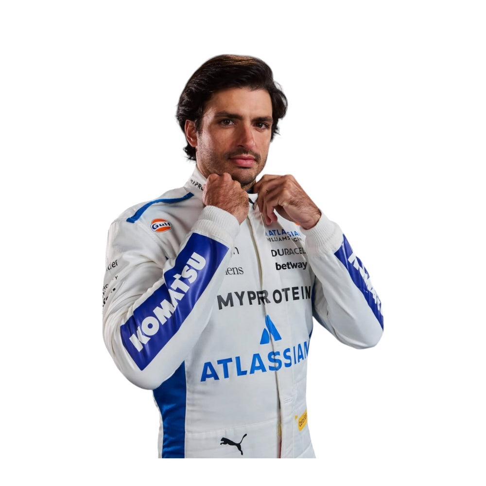 Carlos Sainz Williams F1 Team Racing Costume 2025