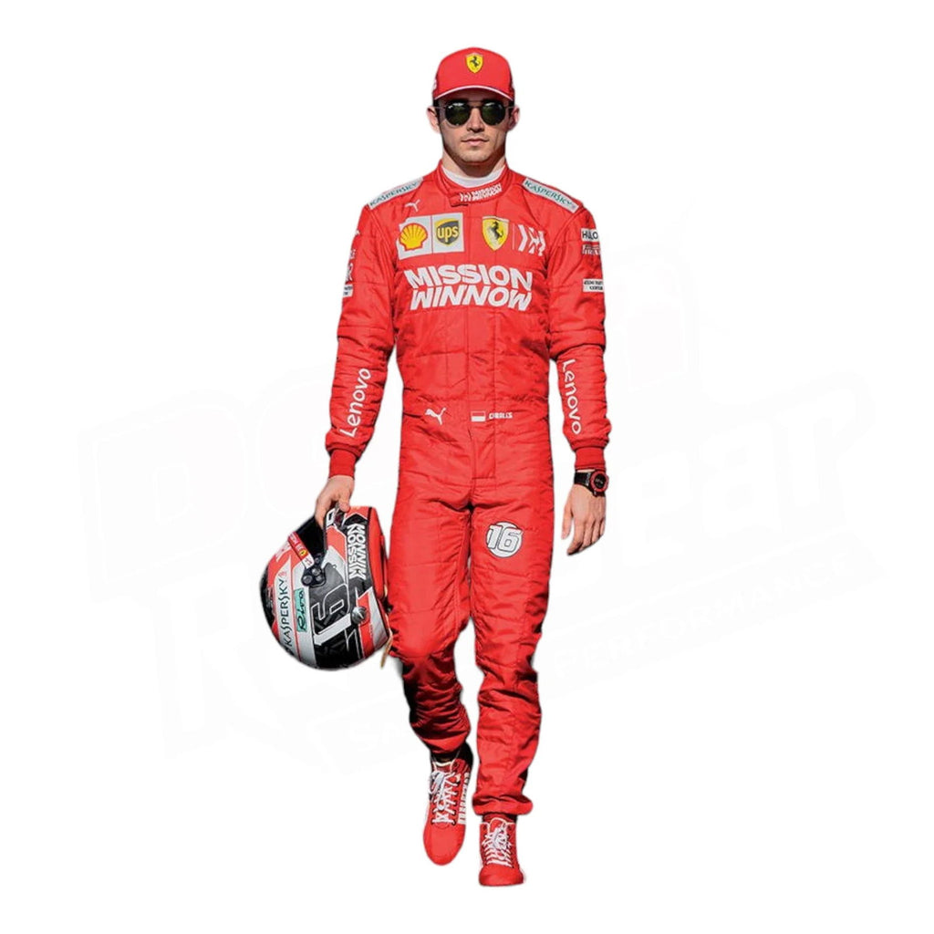 Charles Leclerc 2019 Ferrari F1 Race Suit - Speedxcrafts