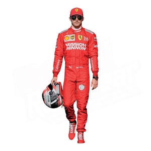 Charles Leclerc 2019 Ferrari F1 Race Suit - Speedxcrafts