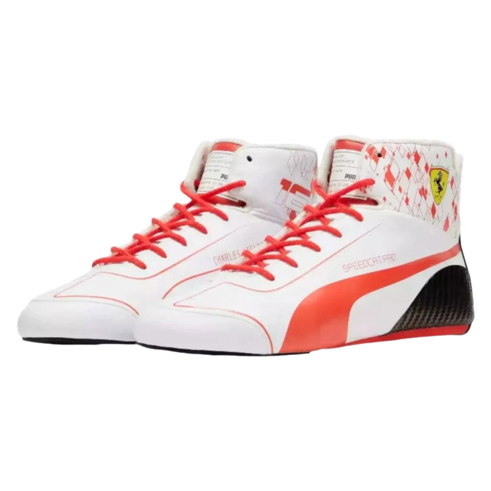 Charles Leclerc 2023 Monaco Grand Prix Racing Boots for Performance - Speedxcrafts
