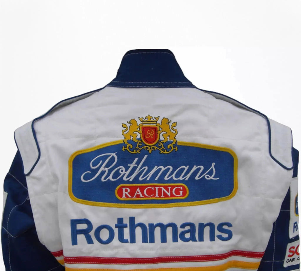 Damon Hill 1997  Williams F1 Embroidered Racing Suit - Speedxcrafts