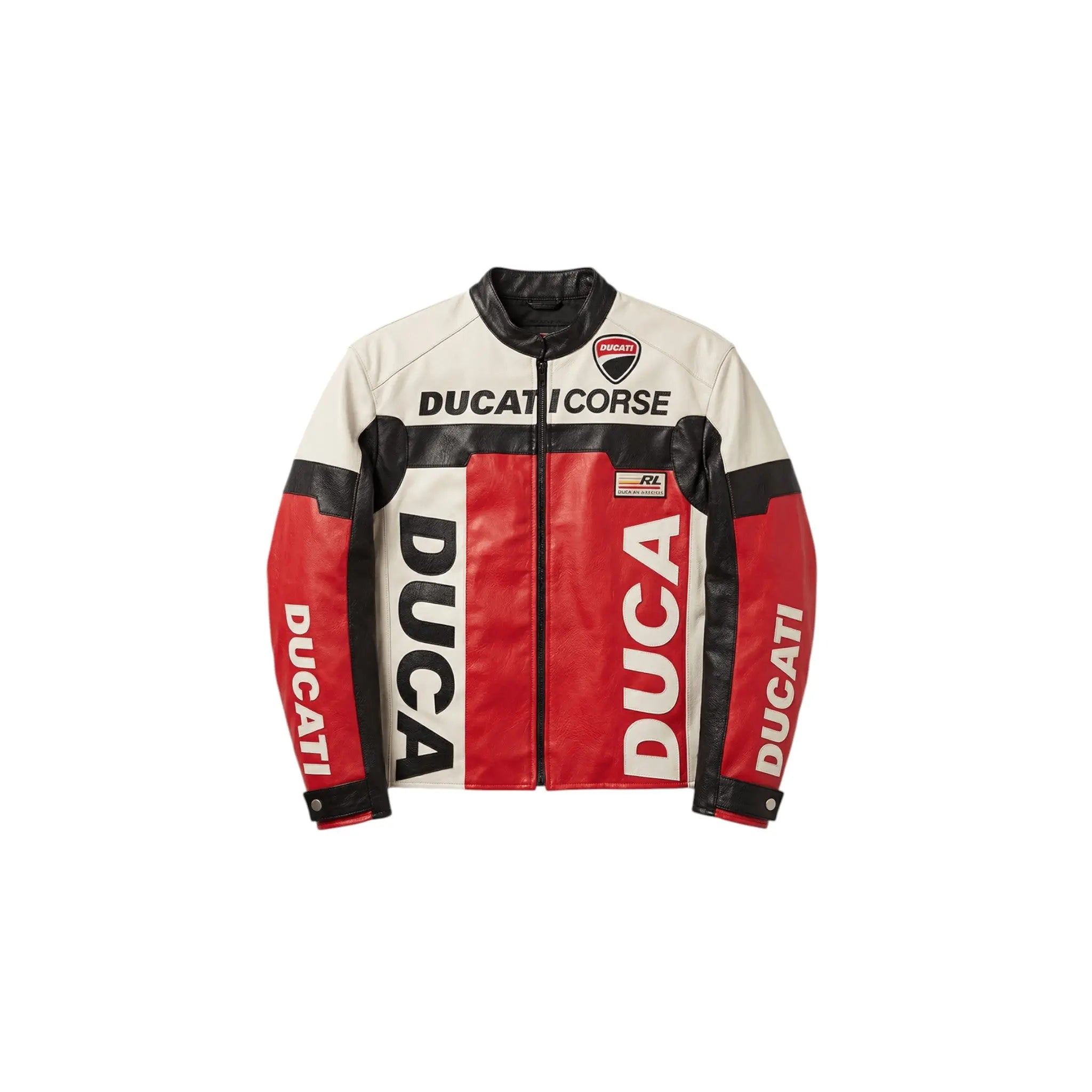 Ducati Vintage Leather Bomber Jacket