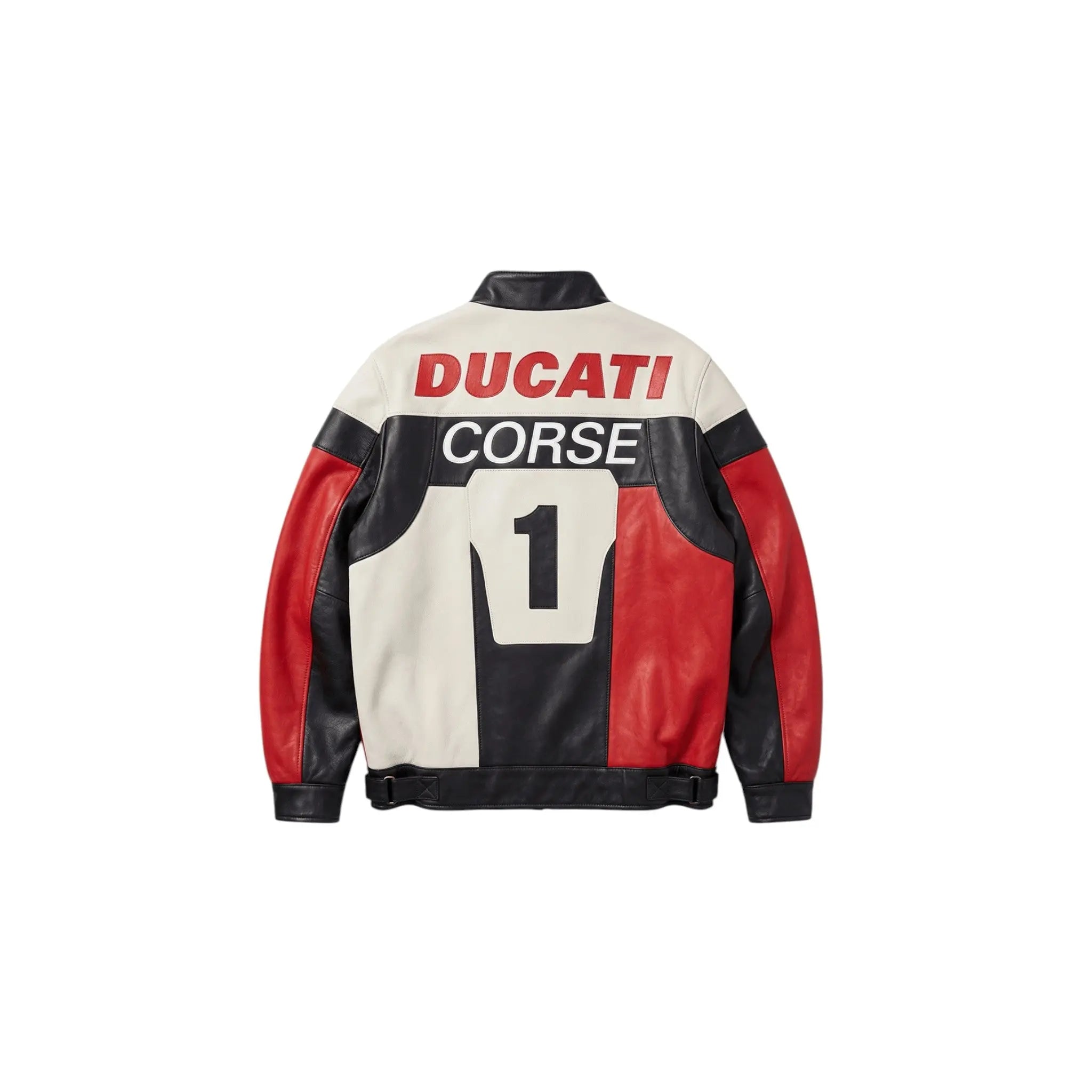 Ducati Vintage Leather Bomber Jacket