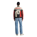 Ducati Vintage Leather Bomber Jacket
