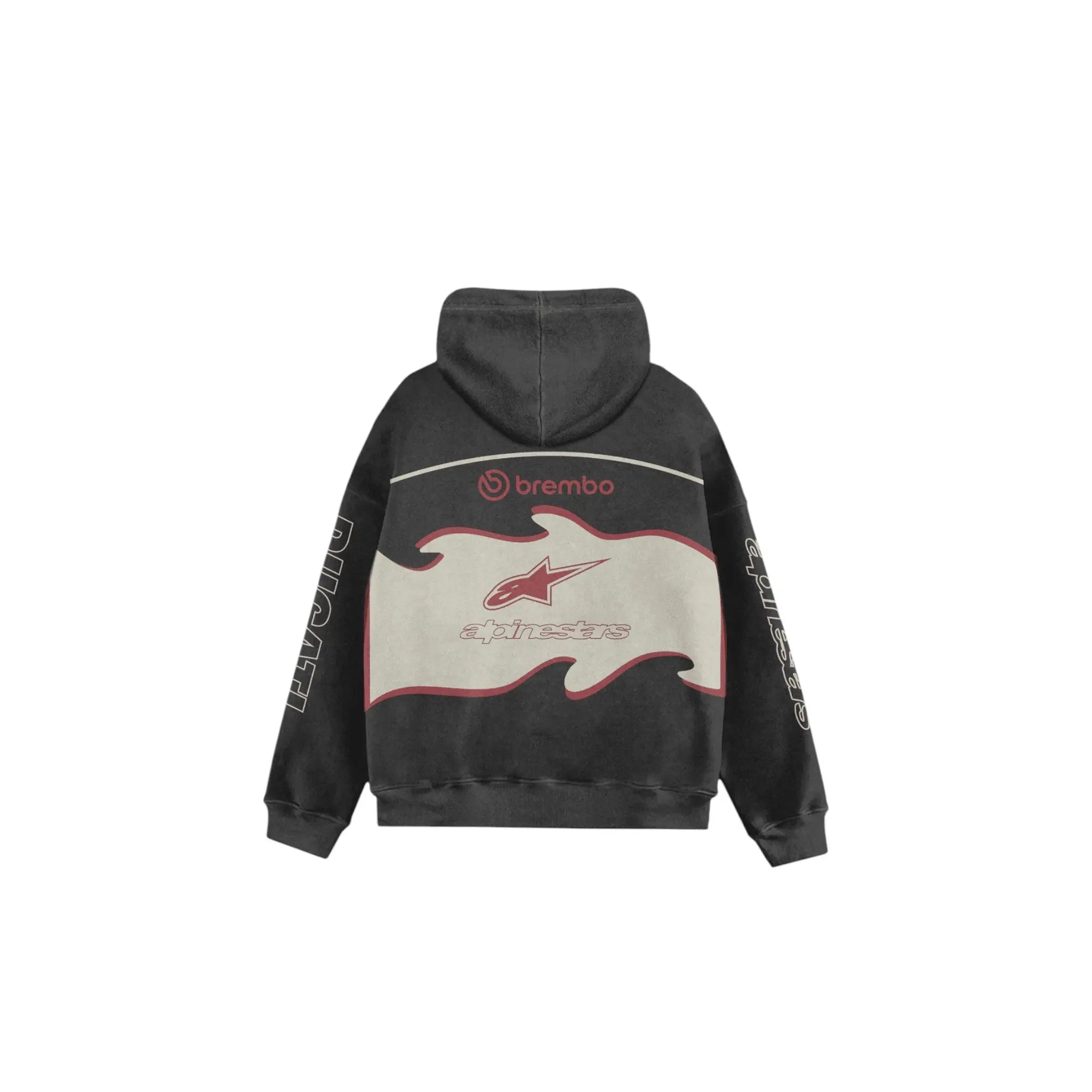 Ducati "Nitro" Racing Oversized Hoodie - Alpinestars Edition