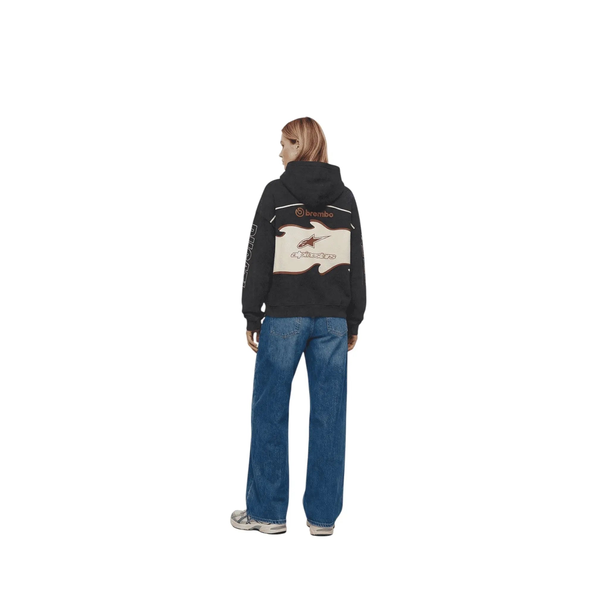 Ducati "Nitro" Racing Oversized Hoodie - Alpinestars Edition