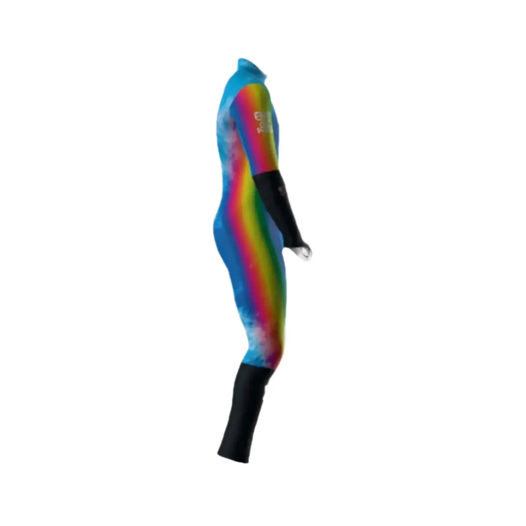 ENERGIAPURA Rainbow Junior Ski Race Suit | Vibrant Performance Gear - Speedxcrafts