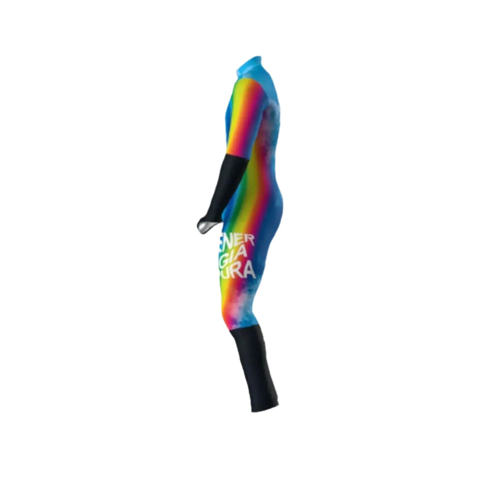 ENERGIAPURA Rainbow Junior Ski Race Suit | Vibrant Performance Gear - Speedxcrafts