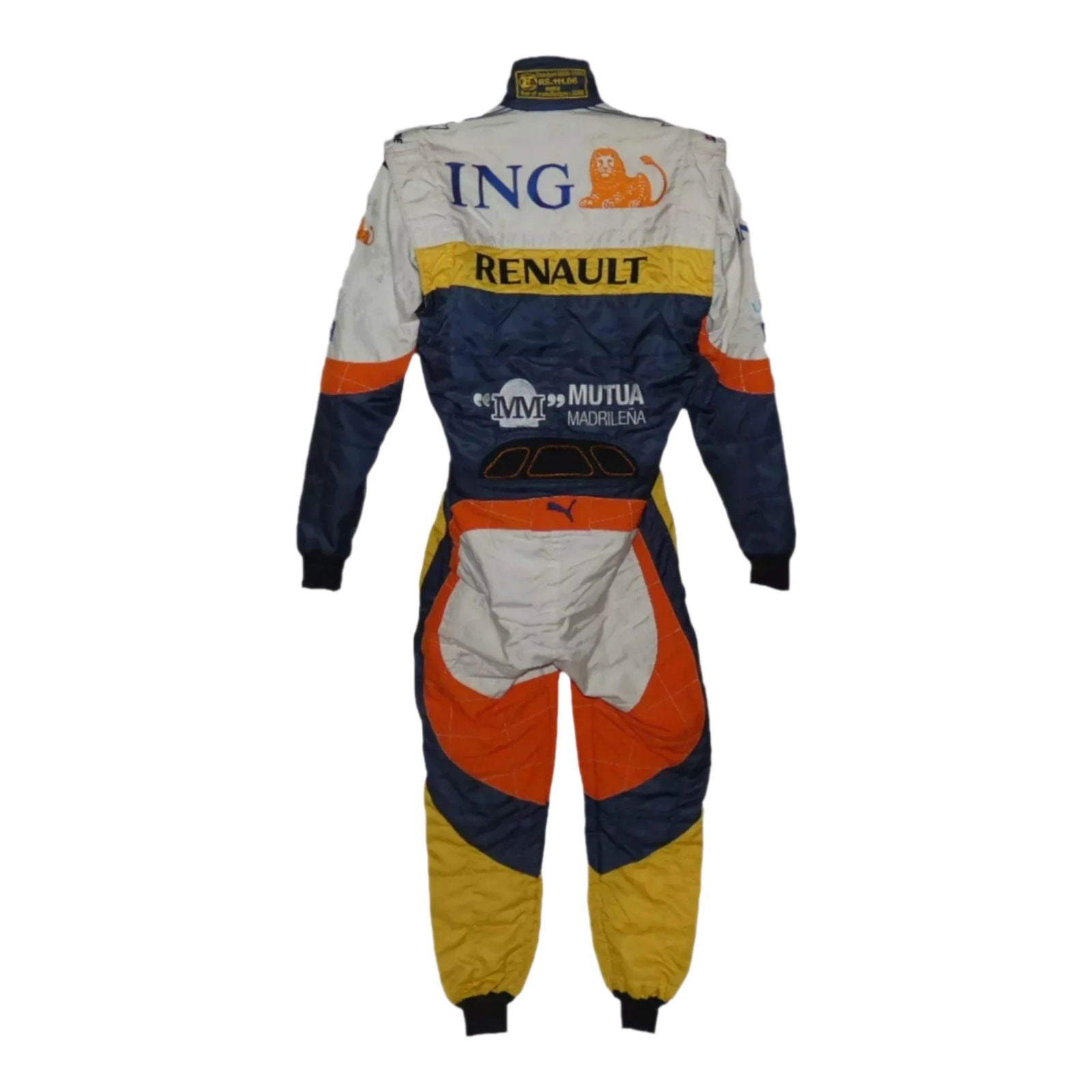 Fernando Alonso 2008 Renault F1 race suit - Speedxcrafts
