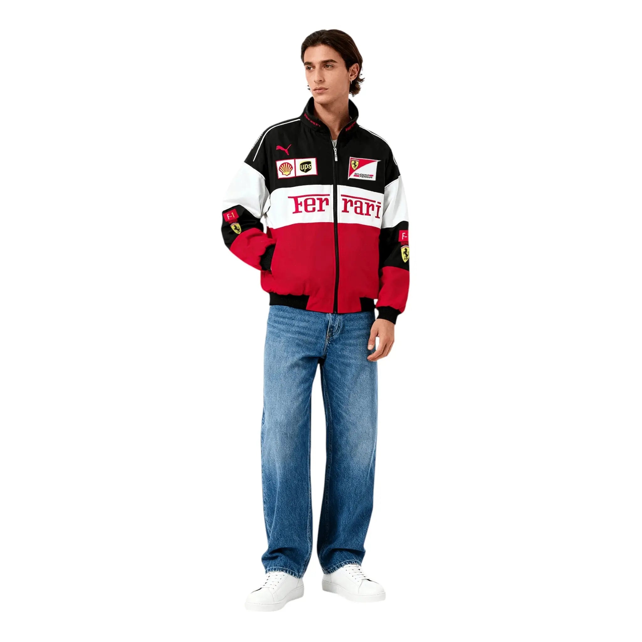 Ferrari F1 Vintage Racing Jacket - Classic Edition