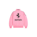 Ferrari F1 Vintage Racing Jacket - Pink Cotton Edition