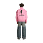 Ferrari F1 Vintage Racing Jacket - Pink Cotton Edition
