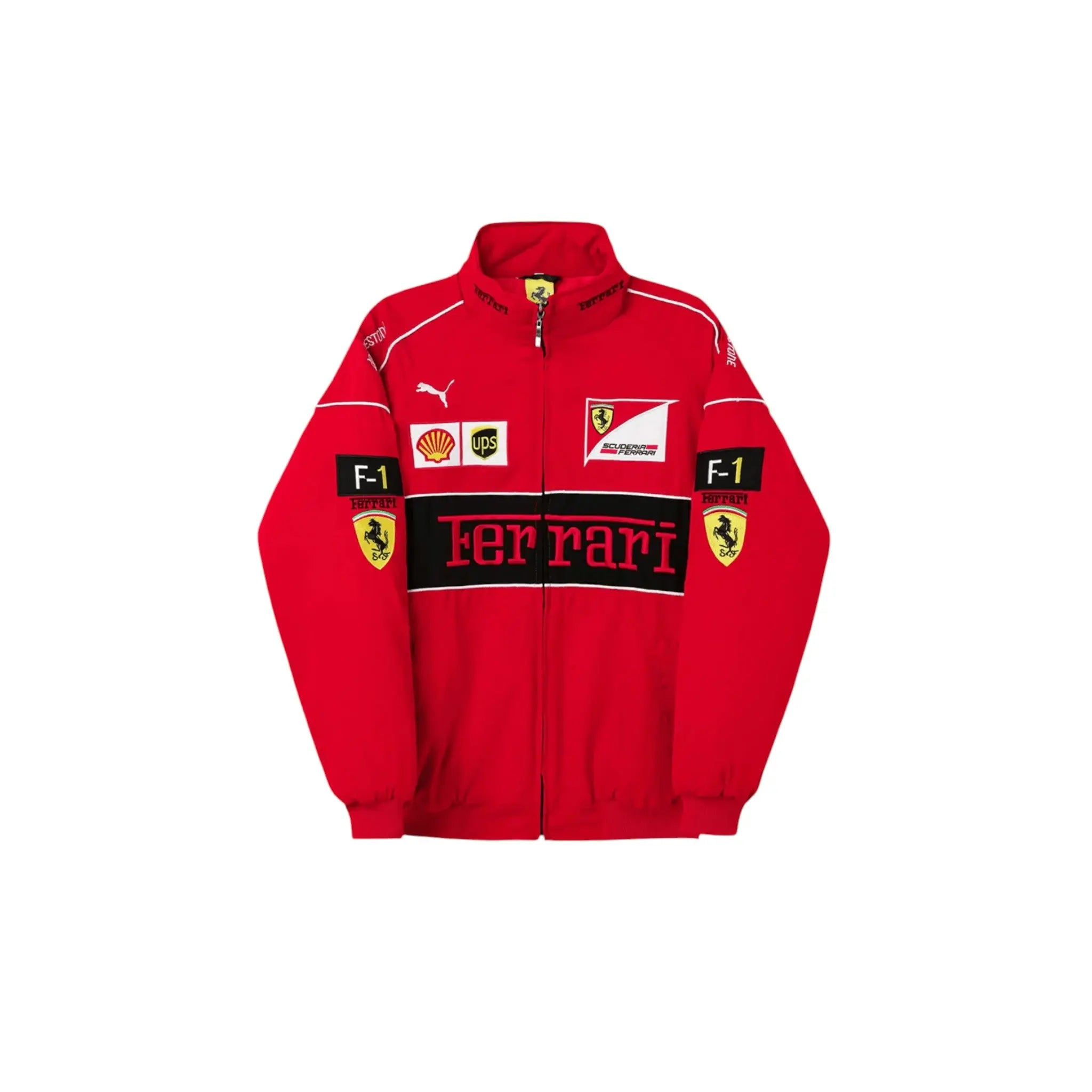 Ferrari F1 Vintage Racing Jacket - Red Edition